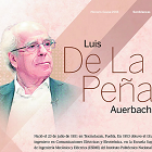 Luis de la Peña, en Gaceta UNAM