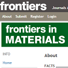 Nombran a G. García editor de la revista “Frontiers in Materials”