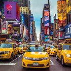 Trama neoyorquina: investigadores del IF estudian movilidad de taxis