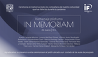 Homenaje en memoria de quienes fallecieron durante la pandemia por COVID-19 